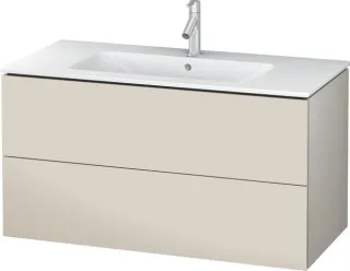Duravit L-Cube Waschtischunterbau wandhängend Taupe Matt 1020x481x550 mm - LC624209191 LC624209191