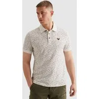 PME LEGEND Poloshirt Short sleeve polo printed fine pique mit Logo Stickerei