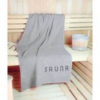 KiNZLER Saunatuch Wellness, Sauna - Größe 90/200 cm, Jacquard (Spar-Set, 2-St), leichte Qualität, verschiedenen Designs, auch als 2er Set