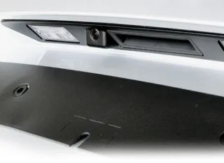 Original Kufatec Komplett- Set Nachrüstung Rückfahrkamera + Kabelbaum + Codier Dongle für Audi A3 8V