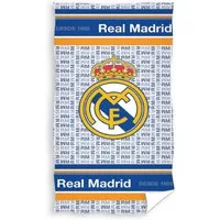 Real Madrid Badetuch Mikrofaser Handtuch – Leichtes & platzsparendes Strandtuch 140x70 cm