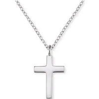 Engelsrufer Silberkette Engelsrufer Damen-Kette 925er Silber Kreuz