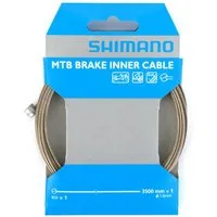 Shimano Bremszug SHIMANO Bremszug MTB/Tandem Edelstahl - langlebiger Bremszug für präzi