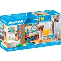 Playmobil® Badezimmer (71611), myLife Konstruktions-Spielset, (55 St), Made in Europe