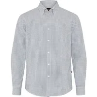 BOSS ORANGE Langarmhemd Rickert M Button-down-Kragen, Baumwoll-Stretch, Regular Fit