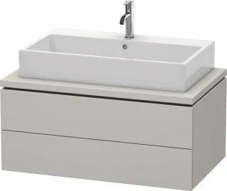 Duravit L-Cube Konsolenwaschtischunterbau wandhängend Betongrau Matt 920x547x400 mm - LC581800707 LC581800707