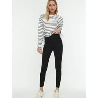 Trendyol Leggings (1-tlg) Plain/ohne Details
