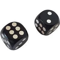 Einkaufszauber Spielesammlung Zauberwürfel der immer auf die 6 fällt, Scherzartikel, Made in Germany