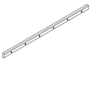 KWC Aquarotter Armatureneinheit, Edst., W.-Mont., 6 Waschplätze, 3600 mm, Wasser rechts, 3600004784 3600004784