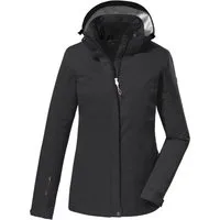 Killtec Funktionsjacke KOS 133 WMN JCKT Wasser- und winddichte Damenjacke mit abnehmbarer Kapuze