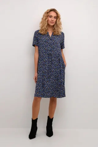 Kleid Weibliche Silhouette multicolour