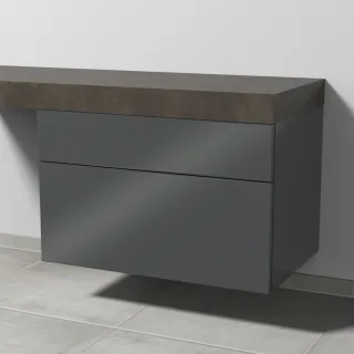 Sanipa Unterschrank 2morrow (P2188) 510x800x520 Anthrazit-Glanz, P218879 P218879