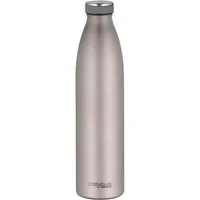 THERMOcafé Isolierflasche TC BOTTLE, aus doppelwandigem Edelstahl, spülmaschinenfest, gummierter Drehverschluss, absolut dicht bei Kohlensäure