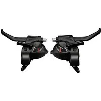 Shimano Schalthebel Tourney ST-EF41 EZ Fire Plus (2 St), Schalthebel Fahrrad Schaltgriff Mountainbike Kettenschaltung