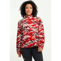 Jack Wolfskin Strickfleece-Pullover PAW ERA 100 PRINT HZ W mit hohem Kragen