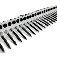 adunox Schnellbauschraube Magazinschrauben Grobgewinde phosphatiert PH2 System Langband, (500 St)