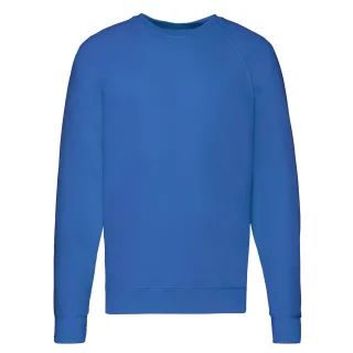 Fruit of the Loom - Sweatshirt für Herren/Damen Unisex Raglanärmel (Königsblau)