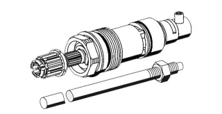 Schell Oberteil POLAR II Spindel L: 177,5, 222360099 222360099