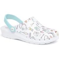 suecos Damen Clogs "ODEN+ PRINT" aquamarine Sicherheitsschuh