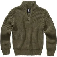 Brandit Rundhalspullover Brandit Unisex Kids Marine Troyer Pullover (1-tlg)