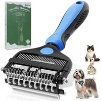 LuxusKollektion Unterwollrechen Unterfellbürste Hund/Katze 3in1