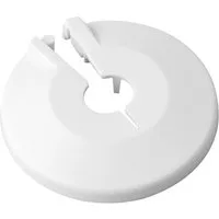 Bonomini Rosette Heizkörper-Rohrkappe, Durchmesser 16mm, ABS / weiß, Bonomini-9930DN16B0