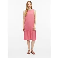 s.Oliver Midikleid Kleid Stufenkleid aus Viskose