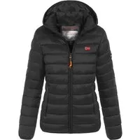 Geographical Norway Steppjacke Damen Herbst Jacke Steppjacke Outdoor leicht Kapuze Übergangsjacke