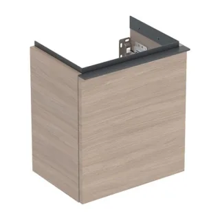 Geberit iCon Handwaschbecken-Unterschrank 502300JH1 37x41,5x27,9cm, 1 Tür, Anschlag rechts, Eiche, Griff lava matt