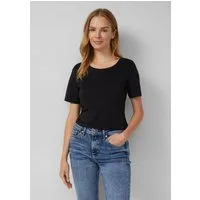 s.Oliver Kurzarmshirt T-Shirt T-Shirt aus Interlockjersey im 2er-Pack