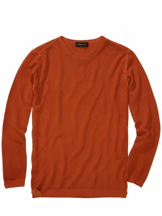 Mey & Edlich Herren Sommerparty-Pullover Rot 100 % Baumwolle