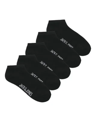Jack & Jones Junior Socken "JACDONGO im 5er Pack, mit Stretchbund, knöchellang" Packung, 5 Stk. tlg. unifarben, casual, eng, Jersey