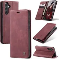 SmartUP Smartphone-Hülle für Samsung Galaxy A35 5G Klapphülle Fliphülle Tasche Case Smart Cover 6,6 Zoll, Integrierte Standfunktion, zwei Kartenfächer