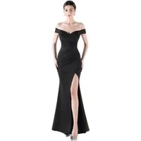 Moda Minx Jerseykleid Zara Off Shoulder Dress mit schulterfreiem Design