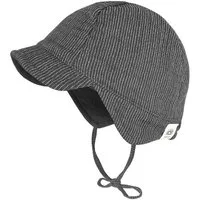 MAXIMO Schirmmütze GOTS BABY-Schildmütze Musselin, Band, Futter, UV (1-St) Musselin