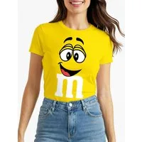MoonWorks Print-Shirt Damen T-Shirt Fasching Karneval M Aufdruck Gruppen- Kostüm mit Print