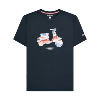 Lambretta - "AW24" T-Shirt für Herren (Marineblau)