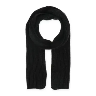 Halsüberkopf Accessoires - Schal Rippe Uni 200x25 schwarz - Gr. - OS