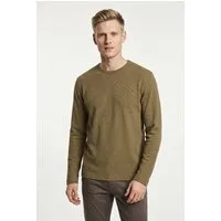 BOSS ORANGE Langarmshirt Tempesto mit BOSS-Stickerei