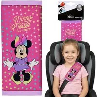 Disney Minnie Mouse Gurtpolster DISNEY Minnie Mouse Autositzgurtpolster mit Klettverschluss