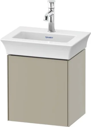 Duravit White Tulip Waschtischunterbau wandhängend Taupe Seidenmatt 384x298x410 mm - WT4240R6060 WT4240R6060