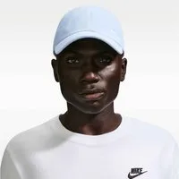 Nike Sportswear Baseball Cap U NK CLUB CAP U CB SM SWSH L mittelhohe Baseball Cap, mit vorgebogenem Schirm, aus glattem Twill