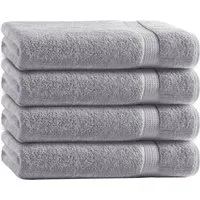 TRENDBUY24 Handtuch Set Handtücher Duschtücher Gästetücher Baumwolle Frottee Premium 4er Set, 100% Baumwolle (4-St), Duschtuch