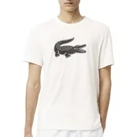 Lacoste T-Shirt Herren BIG CROC Druck Quick Dry