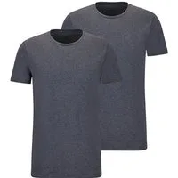 FALKE Unterziehshirt FALKE T-Shirt Daily Comfort Herren (2-St., 2) Softe Baumwolle mit Elasthan