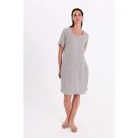FREEQUENT Midikleid FQLAVA-DRESS gestreift, figurumspielend