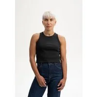 MELA Tanktop Cropped Ripp Tanktop Style PRISHA Ärmellos