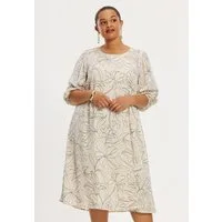 YOEK A-Linien-Kleid Damen Kleid mit Druck Bio-Baumwolle