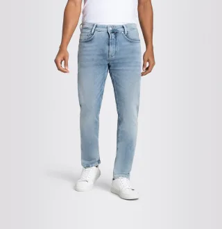 MAC - MAC JEANS - Jogn Jeans, Light Sweat Denim blau - Gr. - 30