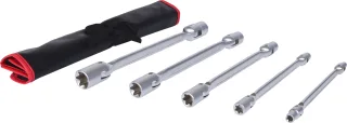 KS Tools Torx-E-Doppel-Gelenkschlüssel-Satz, 5-tlg - 517.0340